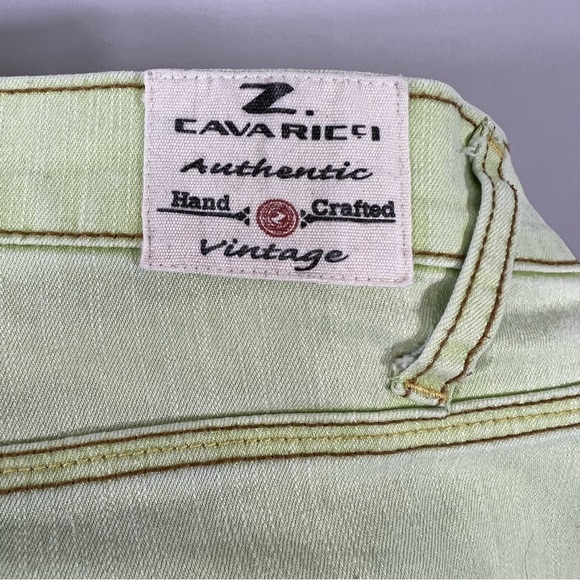 Z. Cavaricci Lime Green Jeans 90’s Y2K size 16 - Picture 7 of 7
